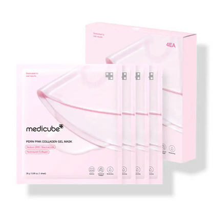 Medicube – Pink Collagen Gel Mask (4 pièces * 28g)